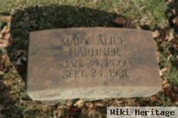 Mary Alice Martin Gardner