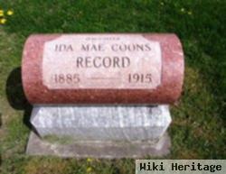 Ida Mae Coons Record