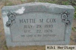 Hattie Mae Cochran Cox