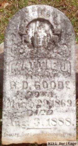 Martha Jane Hargrove Goode