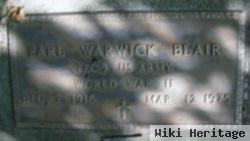 Earl Warwick Blair