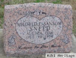 Mildred Lee Sansom Sneed