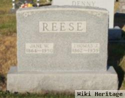 Thomas Jefferson "tom" Reese