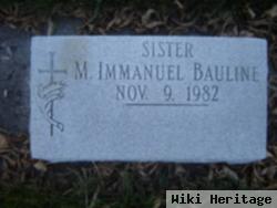 Sr M Immanuel Bauline