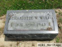 Charlotte Wilhelmina Kuehl Wulf