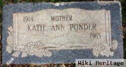 Katherine Ann "katie" Ashley Ponder