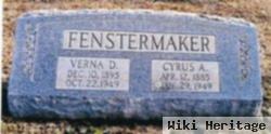 Verna D Remaley Fenstermaker