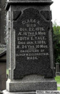 Edith E Mack Yale