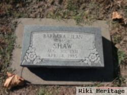 Barbara Jean Massie Shaw