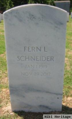 Fern L Young Schneider