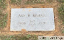 Ann H. Kimball