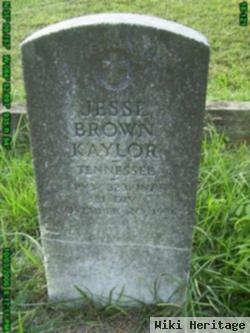 Jesse Brown Kaylor