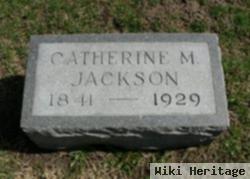 Catherine M Jackson