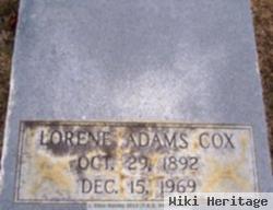 Lorene Adams Cox