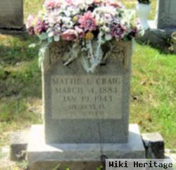 Mattie L Craig