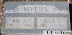 Mae A. Witter Myers