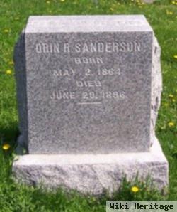 Orin R. Sanderson