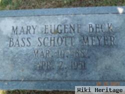 Mary Bass Schott Beck