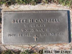 Betty H. Williams Campbell