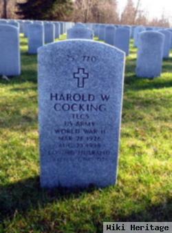 Harold Walter Cocking