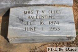 Theopa Valeria "lee" Mullinix Ballentine