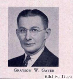 Dr Grayson Wilbur Gaver