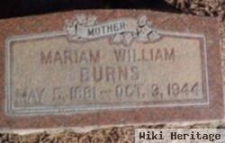 Miriam William Burns