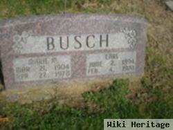 Pvt Earl Busch