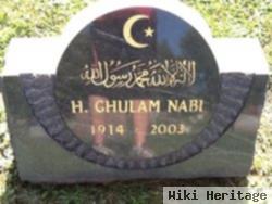 H. Ghulam Nabi