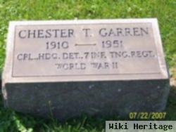 Chester T Garren