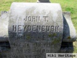 John T. Heydenburk