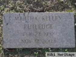 Martha Elizabeth Kelley Rutledge