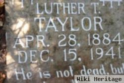 Luther T Taylor