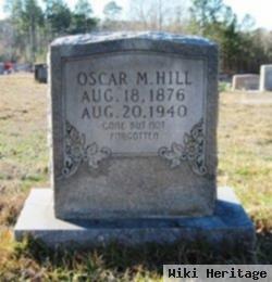 Oscar M Hill