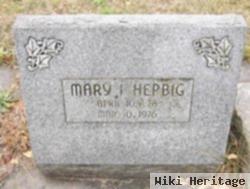 Mary I Herbig