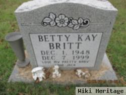 Betty Kay Whisnant Britt