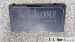 Ina Ethel Barnett Buckner