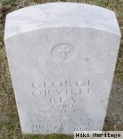 Pvt George Orville Rea