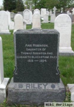 Ann R Riley