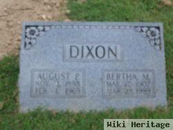 Bertha M Dixon