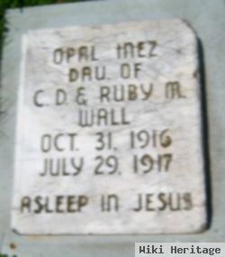 Opal Inez Wall