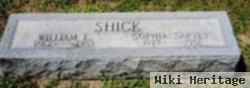 William E Shick