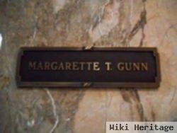 Margarette T Gunn