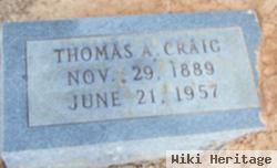 Thomas A Craig