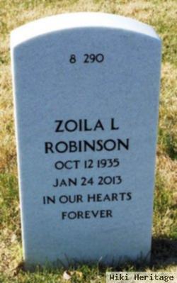 Zoila L Robinson