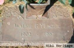 Walsie F. Austin Yeager