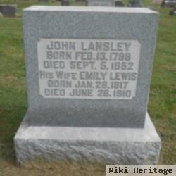 John Lansley