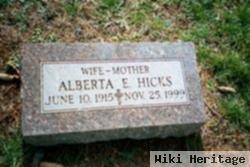 Alberta Evelyn Zimmer Hicks