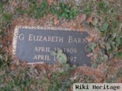 Gertrude Elizabeth Barnes