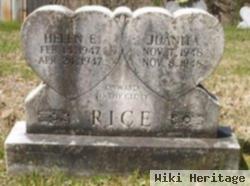 Helen E Rice